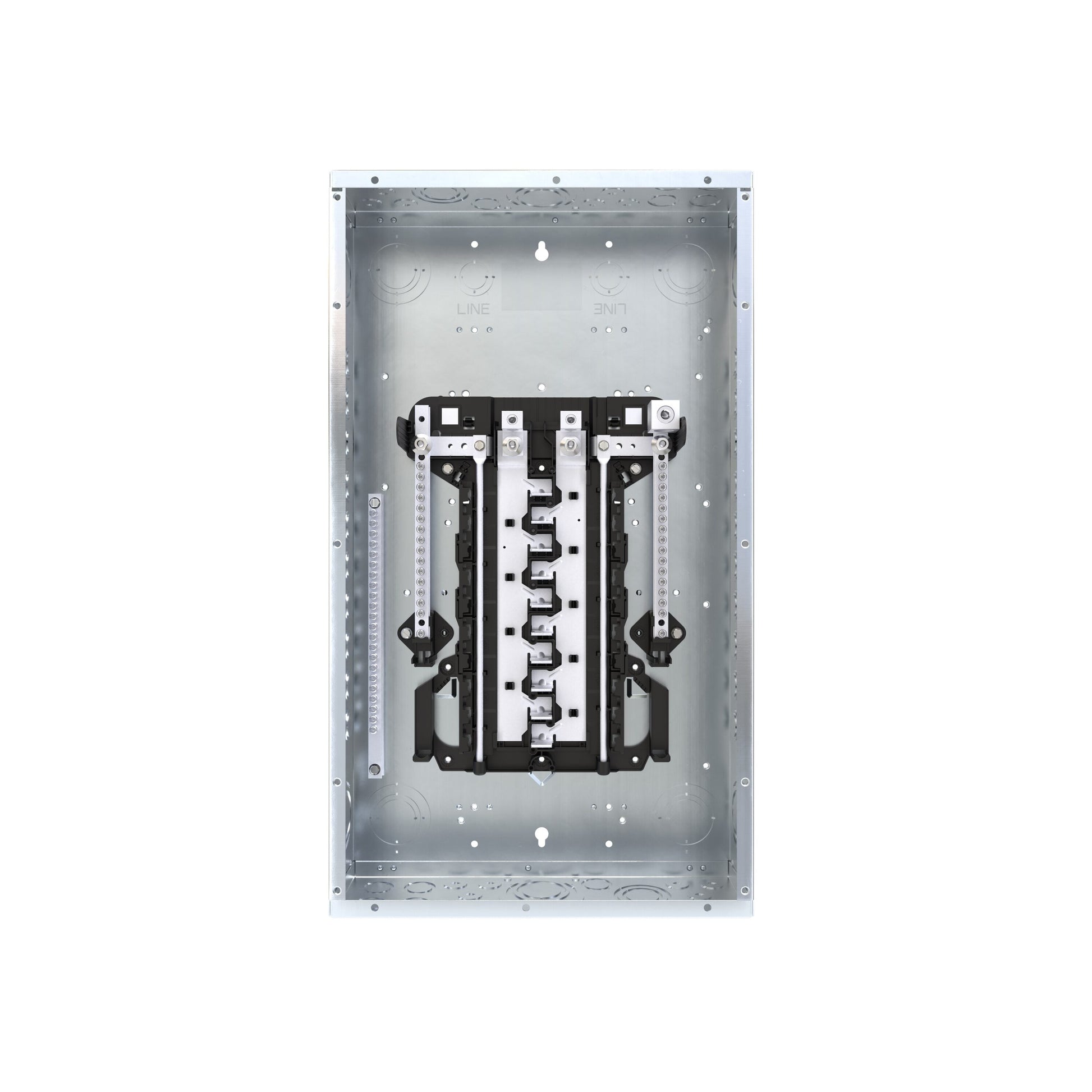 ABB ReliaHome P-Series 200-Amp 20-space load center - detail view