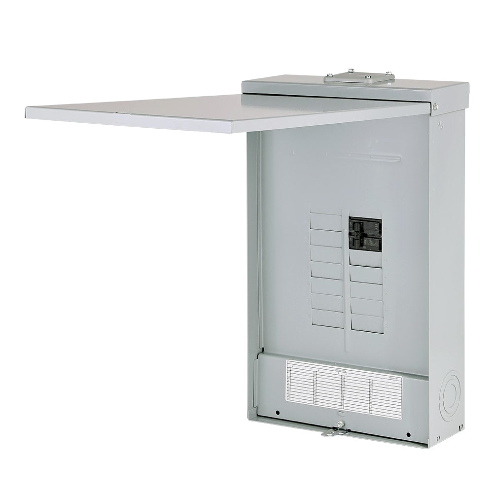 ABB ReliaHome T-Series 100-Amp 12-space load center - label view