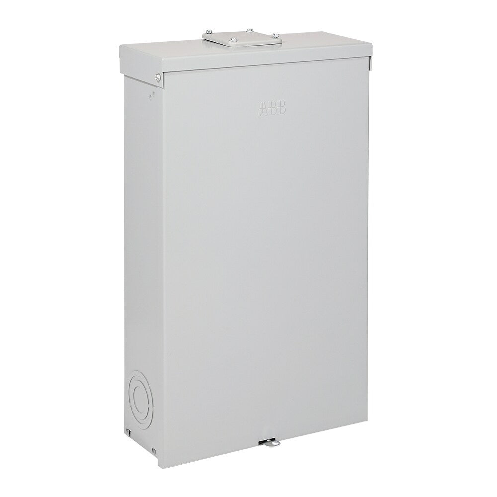 ABB ReliaHome T-Series 100-Amp 12-space load center - installed context