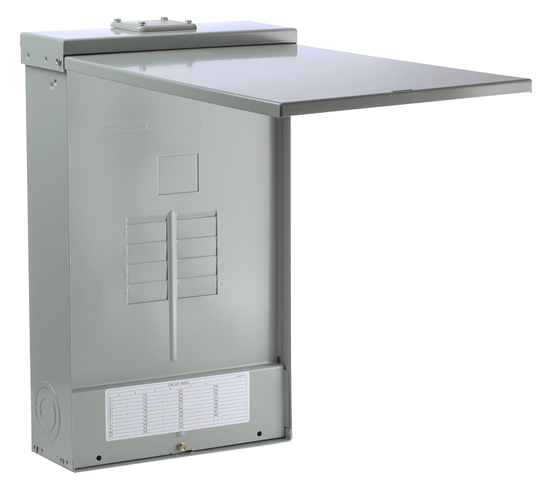 ABB ReliaHome T-Series 125-Amp 8-space load center - front view