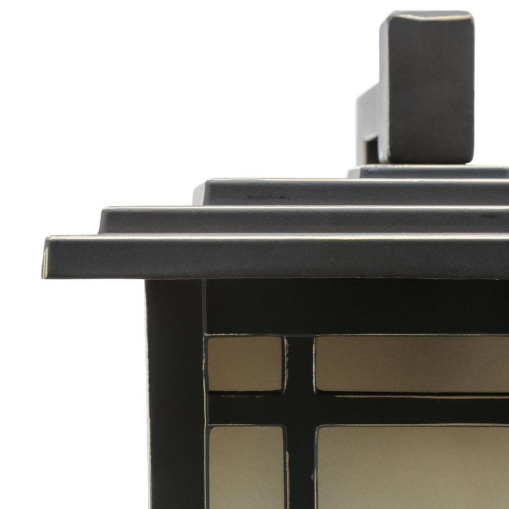 Port Oxford 1-Light Oil-Rubbed Chestnut Outdoor Wall Lantern Sconce
