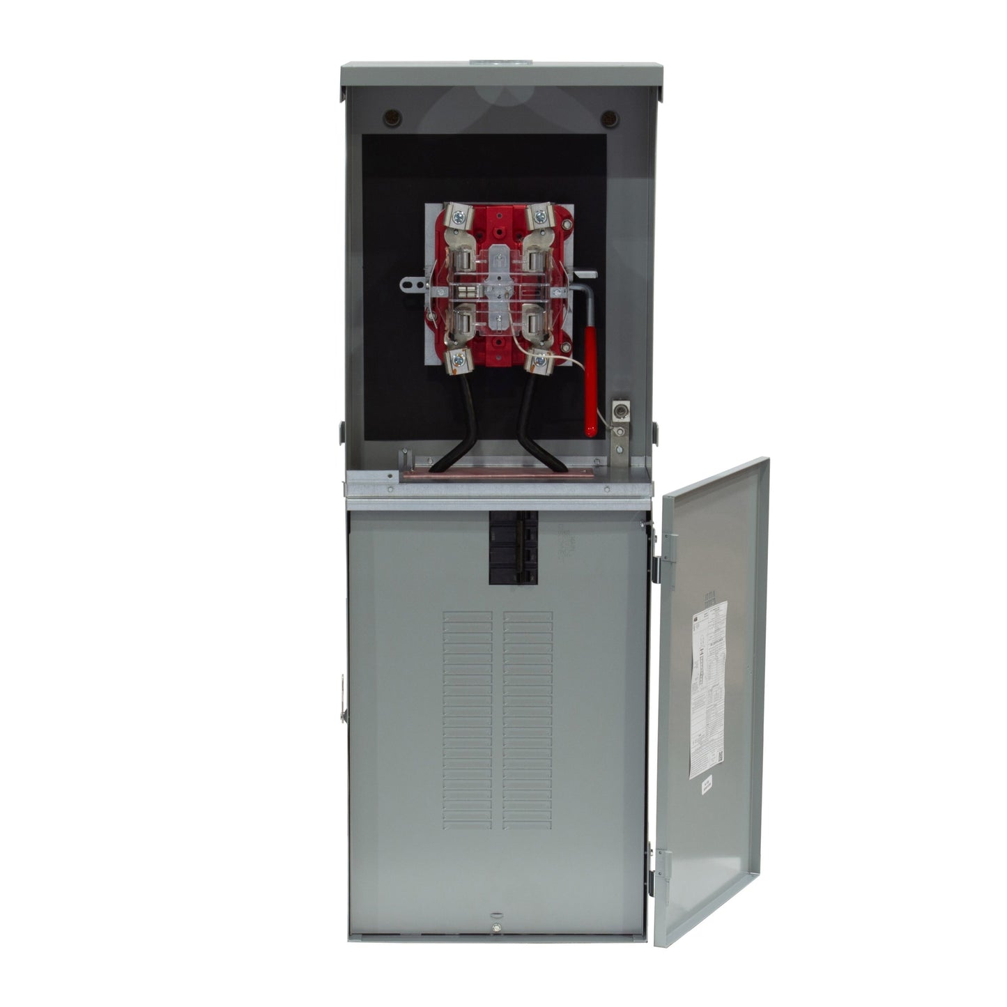 ABB ReliaHome 200-Amp 20-space load center - label view