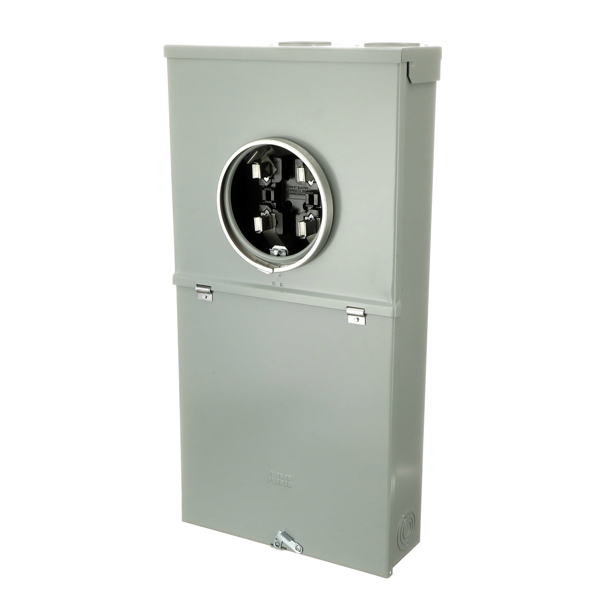 ABB ReliaHome 200-Amp 4-space load center - side view