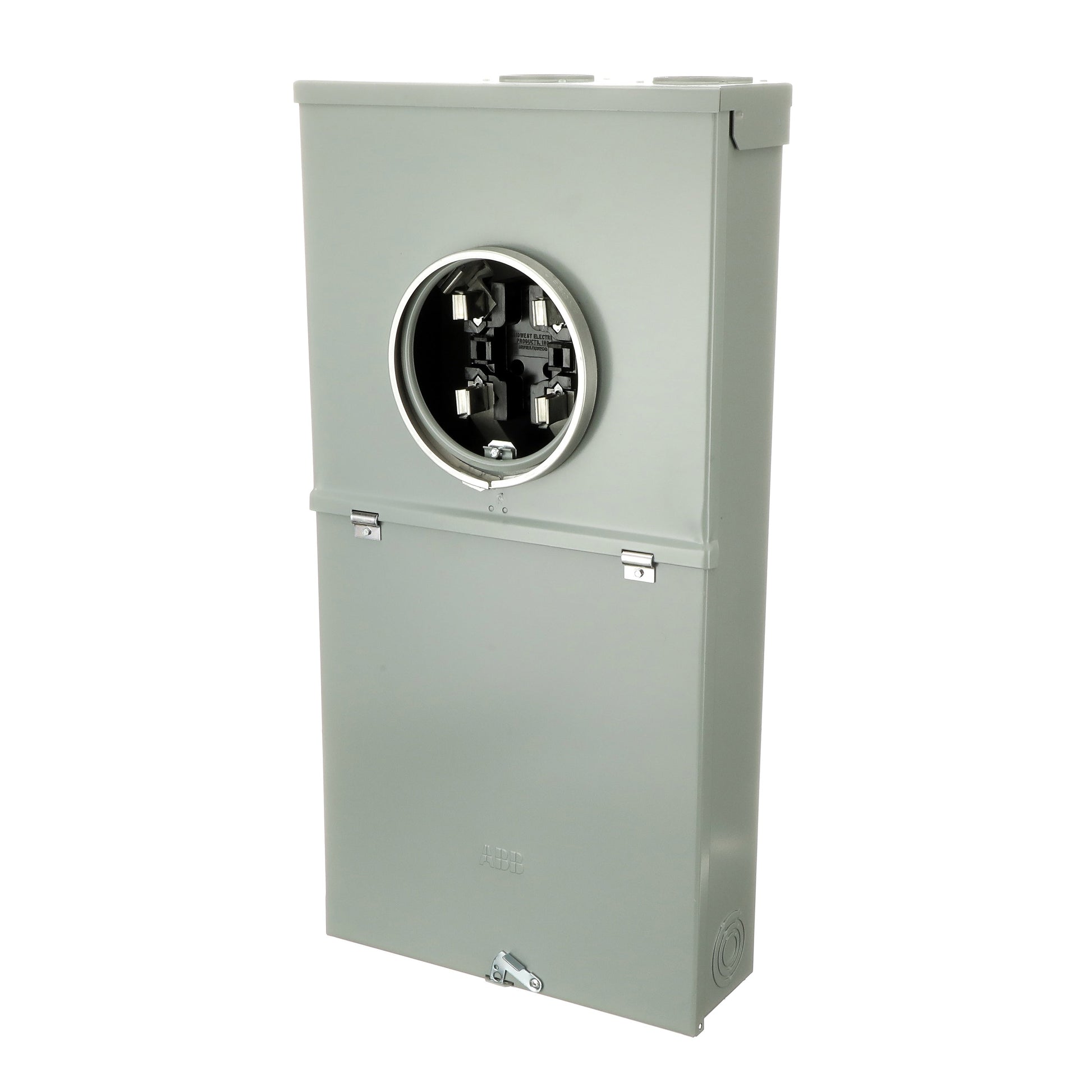 ABB ReliaHome 200-Amp 4-space load center - side view