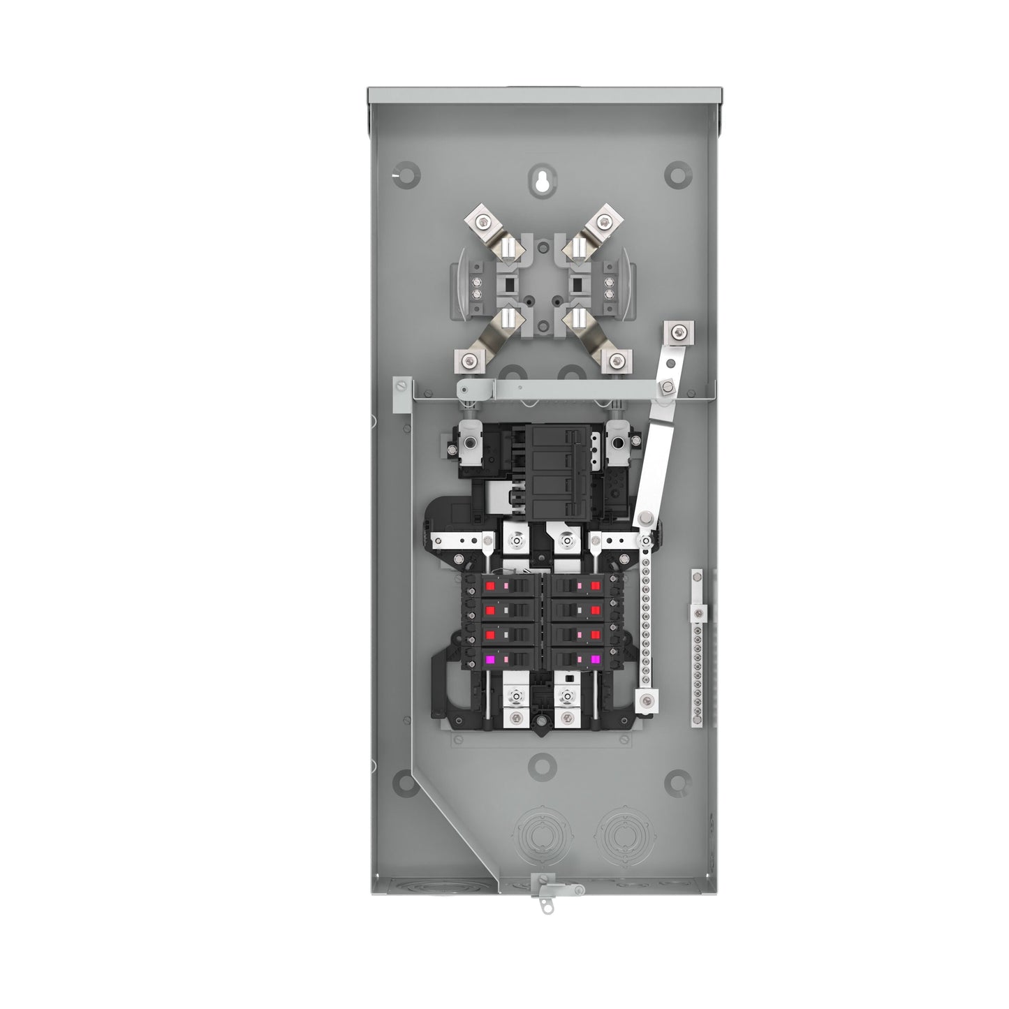ABB ReliaHome 150-Amp 8-space load center - side view