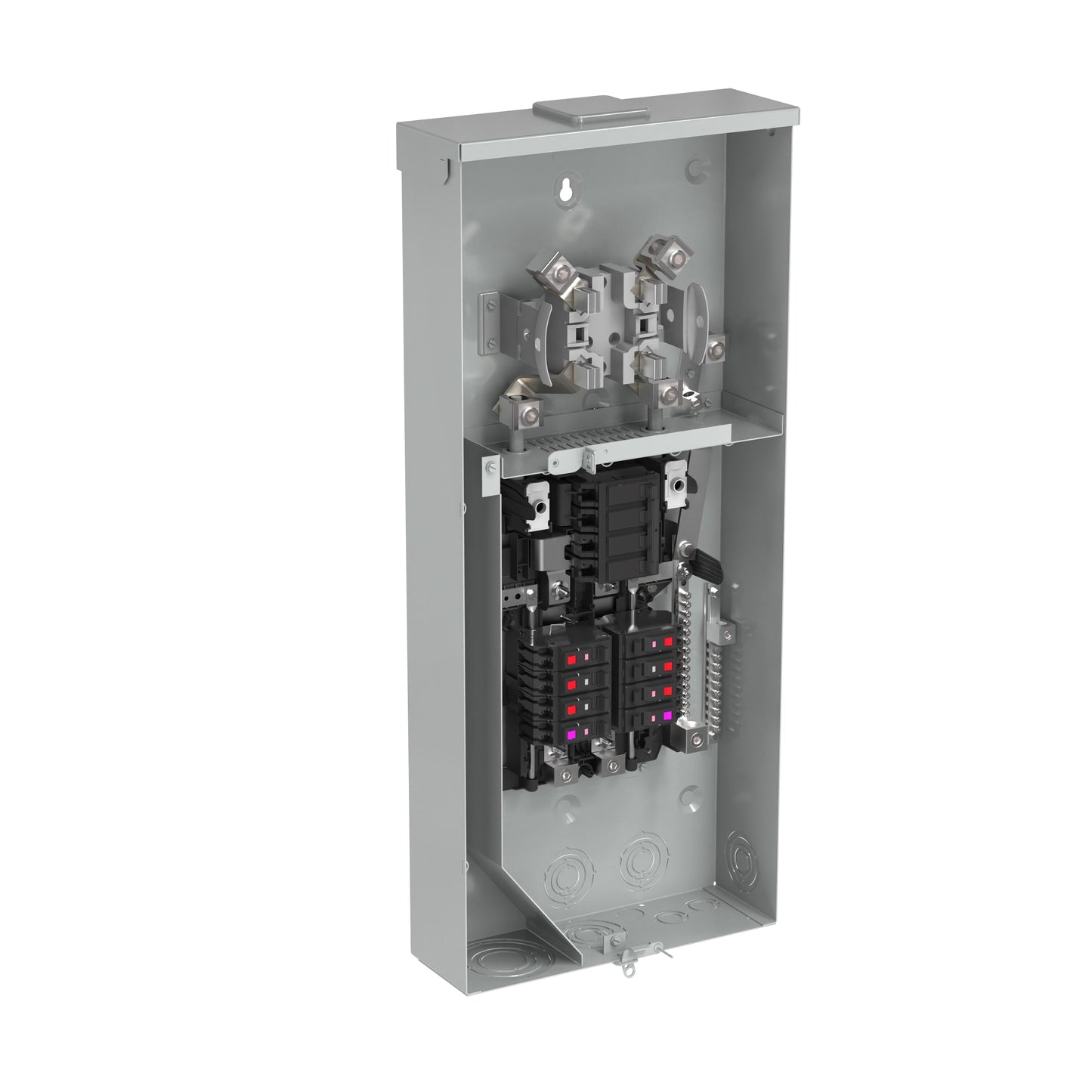 ABB ReliaHome 150-Amp 8-space load center - detail view