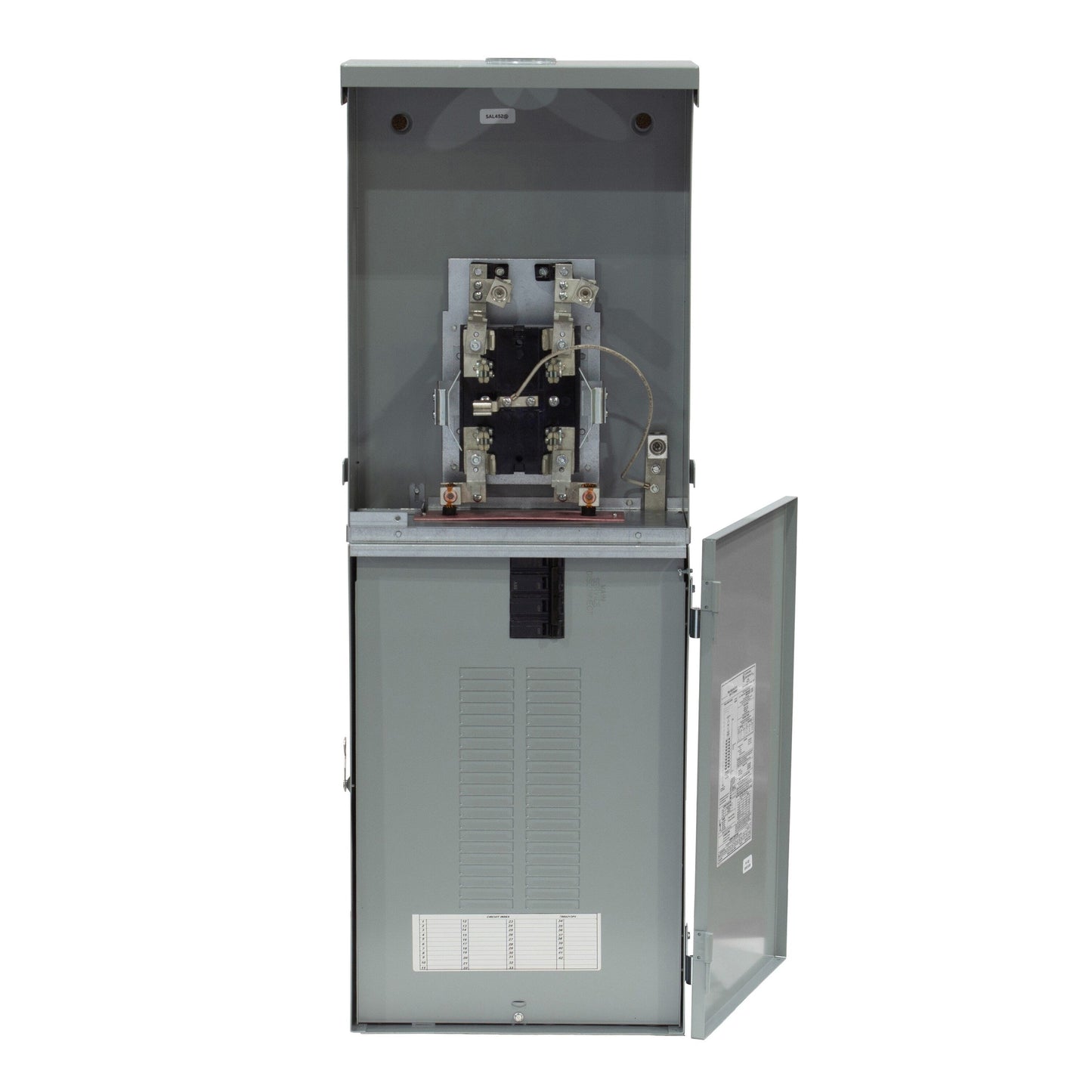 ABB ReliaHome 200-Amp 20-space load center - detail view