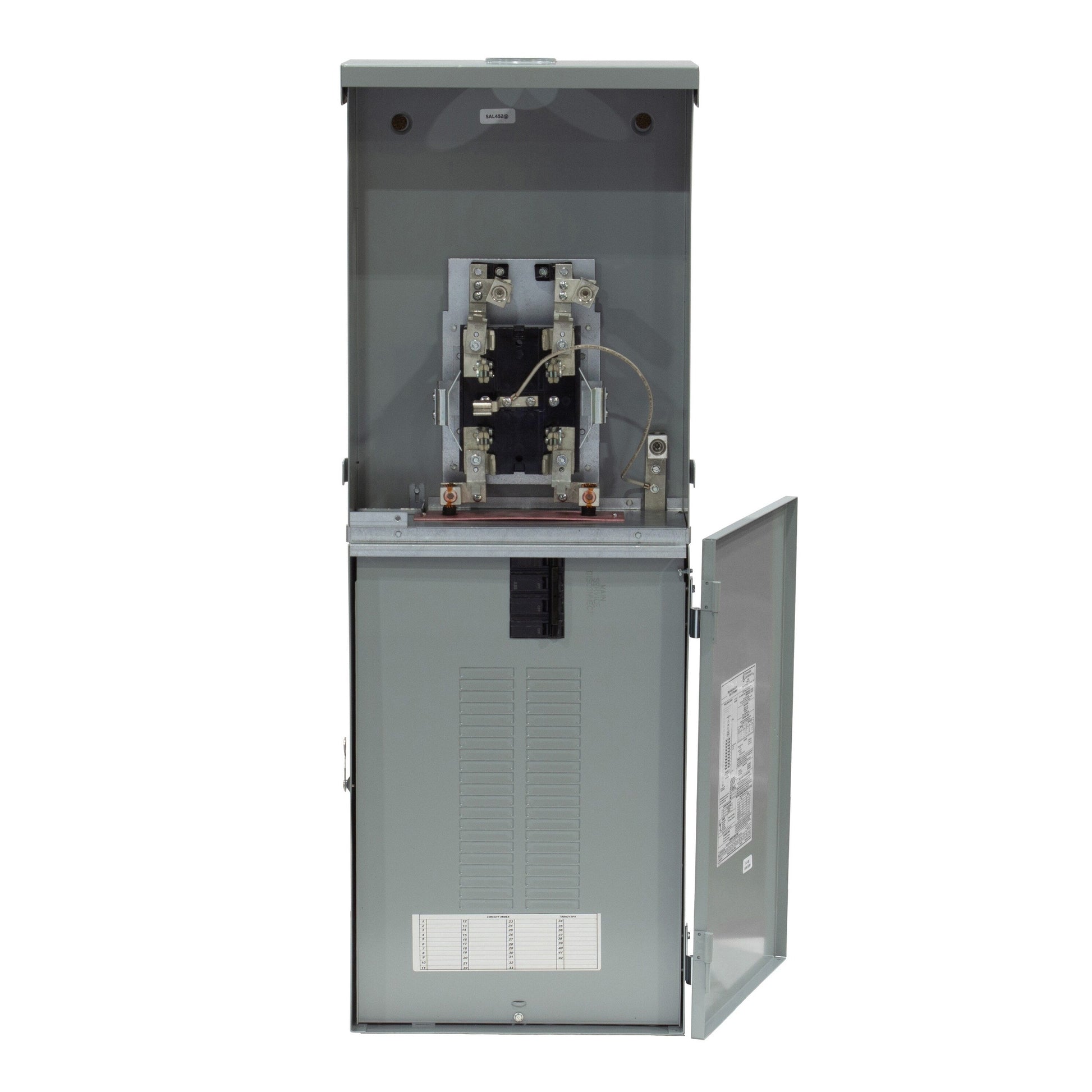 ABB ReliaHome 200-Amp 20-space load center - detail view