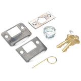 Camelot Satin Nickel Electronic Door Lock with Accent Door Lever Featuring Flex Lock - Super Arbor
