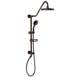 6-spray 8 in. Dual Shower Head and Handheld Shower Head with Low Flow in Oil-Rubbed Bronze - Super Arbor