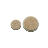 1 in. and 1-1/2 in. Nail-On Glides with Felt Pads (20 per Pack)