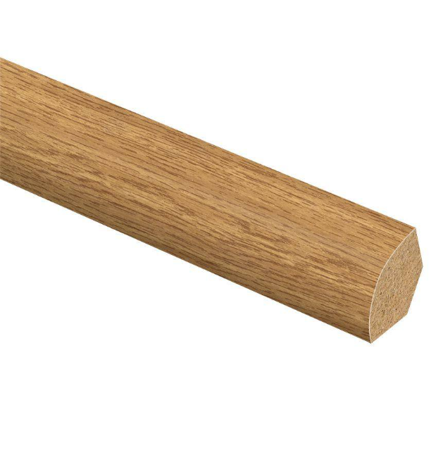Haley Oak 5/8 in. Thick x 3/4 in. Wide x 94 in. Length Laminate Quarter Round Molding