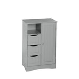 Ashland 22 in. W x 32 in. H 1-Door, 3-Drawer Floor Cabinet in Espresso - Super Arbor