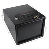 Gun Safe with Digital Lock and Manual Override Keys - Super Arbor