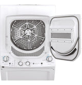 GE White Laundry Center with 2.3 cu. ft. Washer and 4.4 cu. ft. 240-Volt Vented Electric Dryer