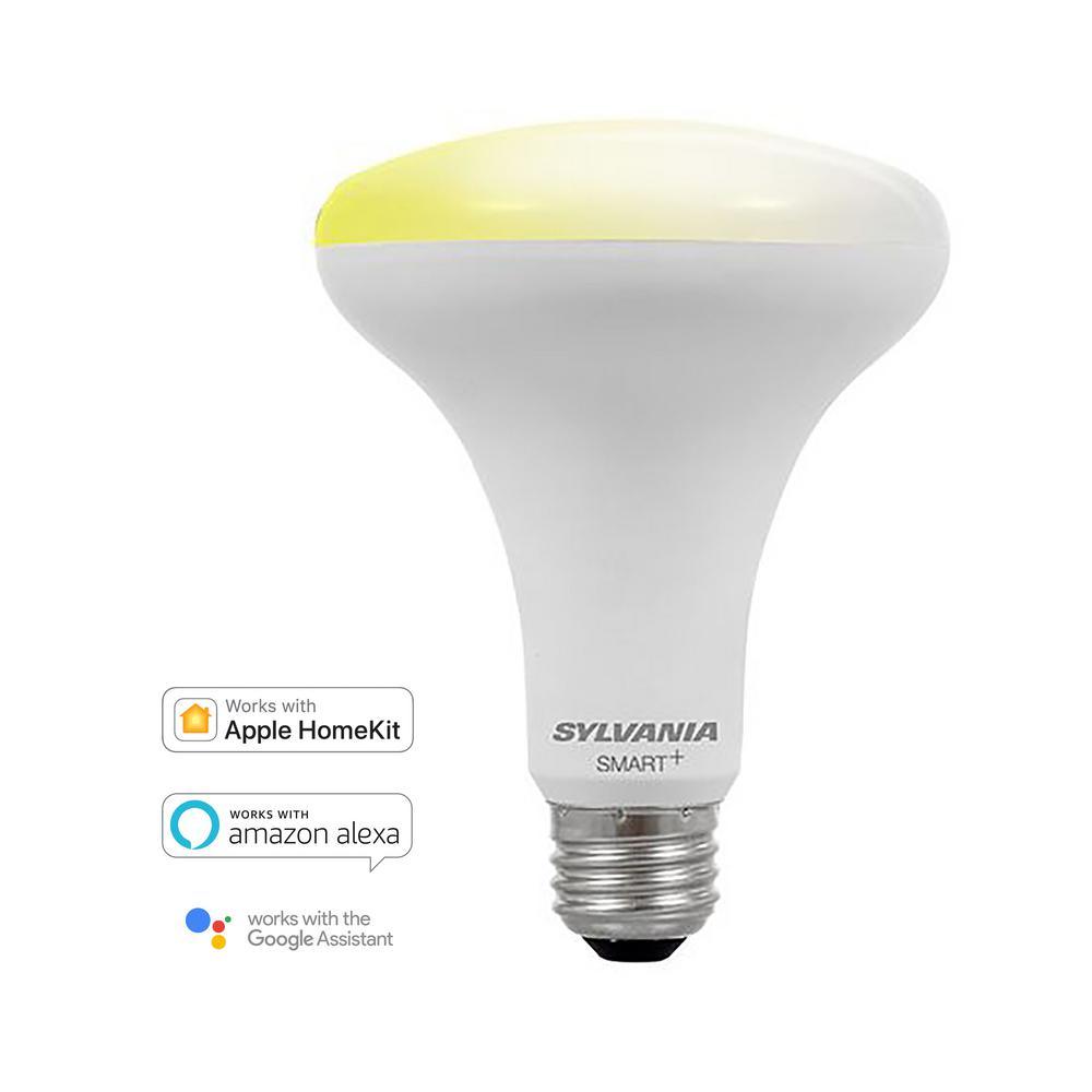 65-Watt Equivalent BR30 Dimmable SMART LED Light Bulb-On-Off Dim - Super Arbor