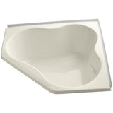ProFlex 4.5 ft. Front Drain Corner Bathtub in White - Super Arbor