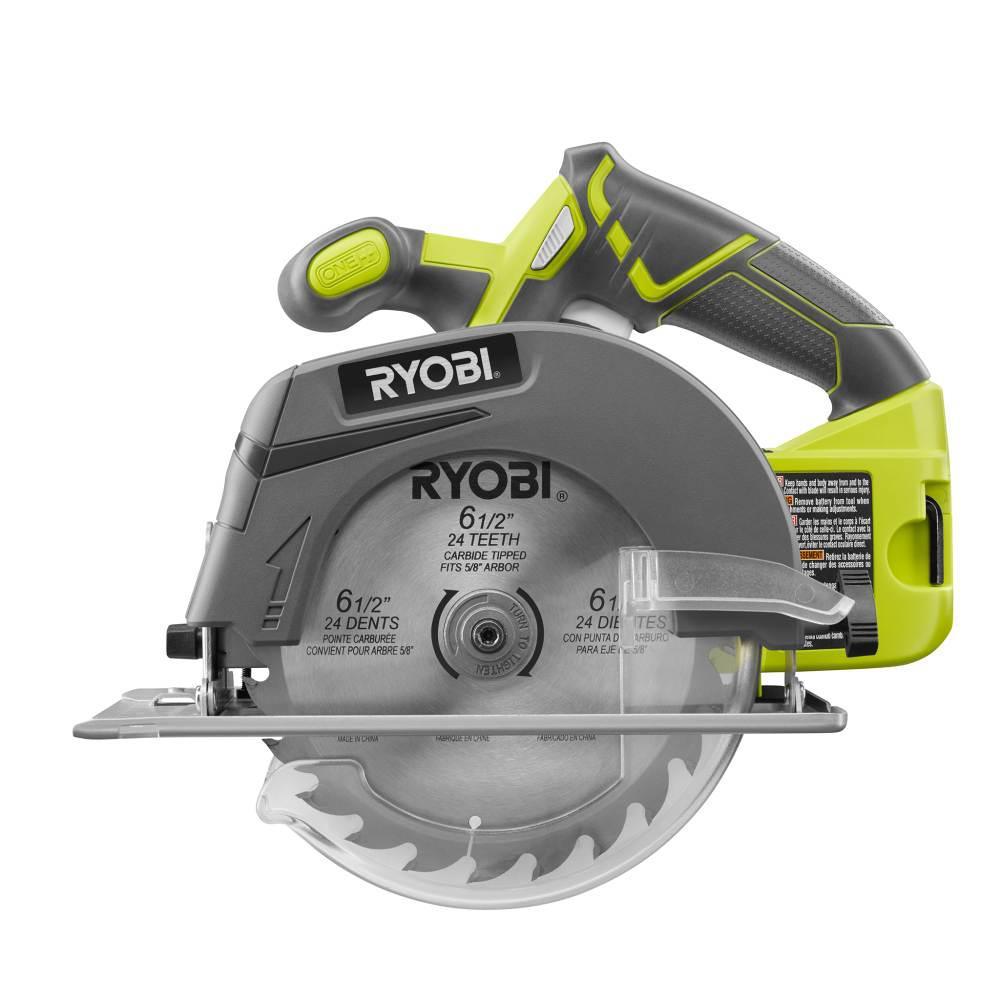18-Volt ONE+ Cordless 6-1/2 in. Circular Saw with 1.5 Ah Compact Lithium-Ion Battery - Super Arbor