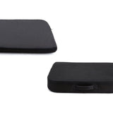 Black Large Seat Cushion with Carry Handle and Anti Slip Memory Foam Cushion Removable and Washable Cover - Super Arbor
