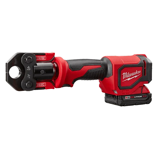Milwaukee M18 18-Volt Cordless Short Throw Press Tool Kit w/ 3 PEX Crimp Jaws + Free M18 FUEL HACKZALL Saw Kit