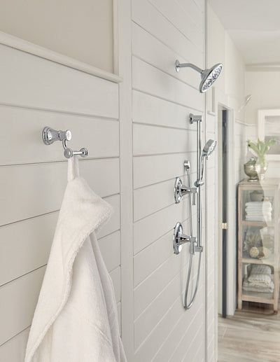 Moen Belfield Double Hook Polished Nickel Towel Hook