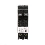 20 Amp Tandem Single Pole Type QT Circuit Breaker