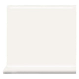 American Olean Matte Designer White Ceramic Cove Base Tile (6-in x 6-in) - Super Arbor
