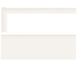 American Olean Matte Light Smoke Ceramic Mud Cap Tile (2-in x 6-in) - Super Arbor