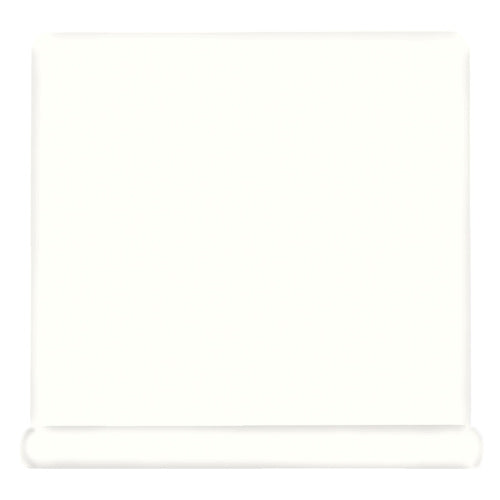 American Olean Bright Storm Gray Ceramic Cove Base Tile (4-in x 4-in) - Super Arbor