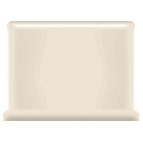 American Olean Bright Light Smoke Ceramic Cove Base Tile (4-in x 6-in) - Super Arbor