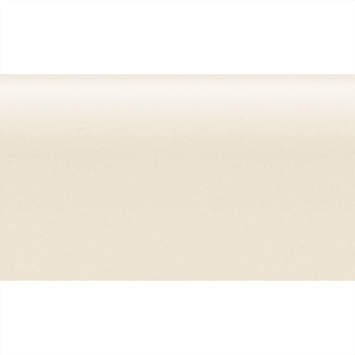 American Olean Bright White Ceramic Bullnose Tile (2-in x 6-in) - Super Arbor