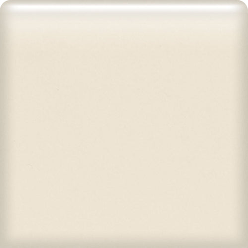 American Olean Bright Ice White Ceramic Bullnose Tile (6-in x 6-in) - Super Arbor