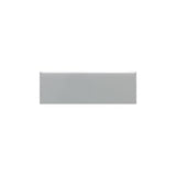 American Olean Bright Ice White Gloss Ceramic Mud Cap Tile (2-in x 6-in) - Super Arbor