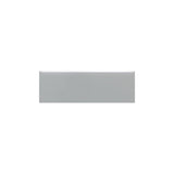 American Olean Bright White Ceramic Bullnose Tile (2-in x 6-in) - Super Arbor