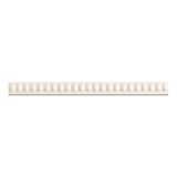 American Olean Linea Black Gloss Ceramic Border Tile (1/2-in x 8-1/2-in) - Super Arbor