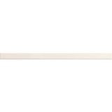 American Olean Linea Black Gloss Ceramic Pencil Liner Tile (1-in x 12-in) - Super Arbor
