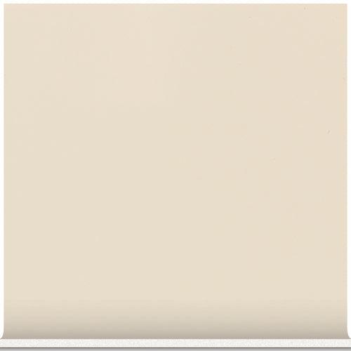 American Olean Bright Biscuit Gloss Ceramic Cove Base Tile (6-in x 6-in) - Super Arbor