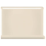 American Olean Bright Light Smoke Ceramic Cove Base Tile (6-in x 6-in) - Super Arbor