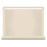 American Olean Bright Light Smoke Ceramic Cove Base Tile (4-in x 6-in) - Super Arbor