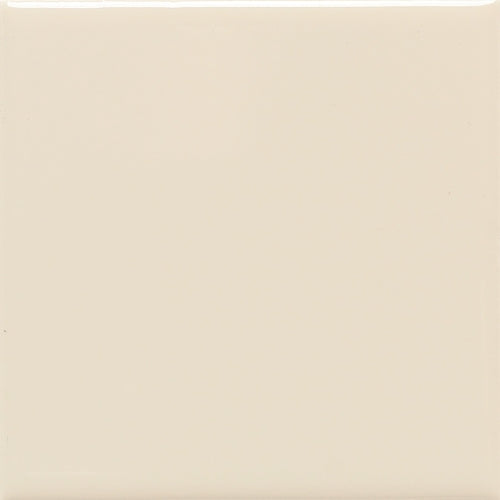 American Olean Bright Biscuit Gloss 4.25-in x 4.25-in Glossy Ceramic Wall Tile, 100-Pack