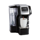 Connected FlexBrew 1-Cup Single Serve Black Coffeemaker with HB Connect App