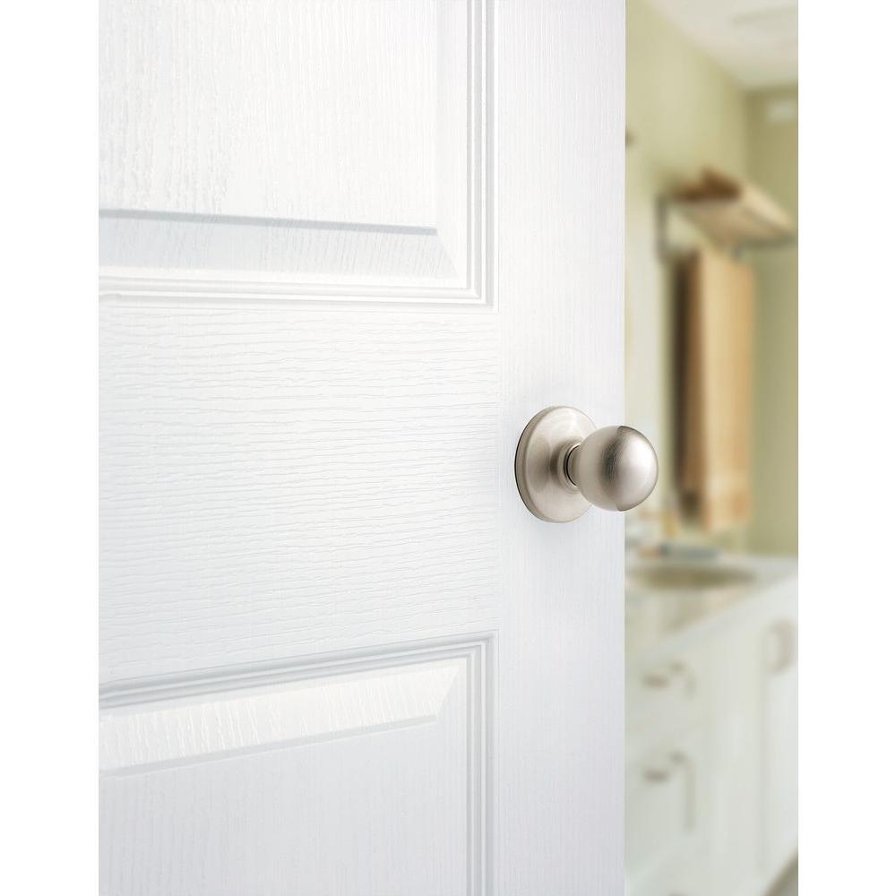 Polo Satin Nickel Passage Hall/Closet Door Knob - Super Arbor
