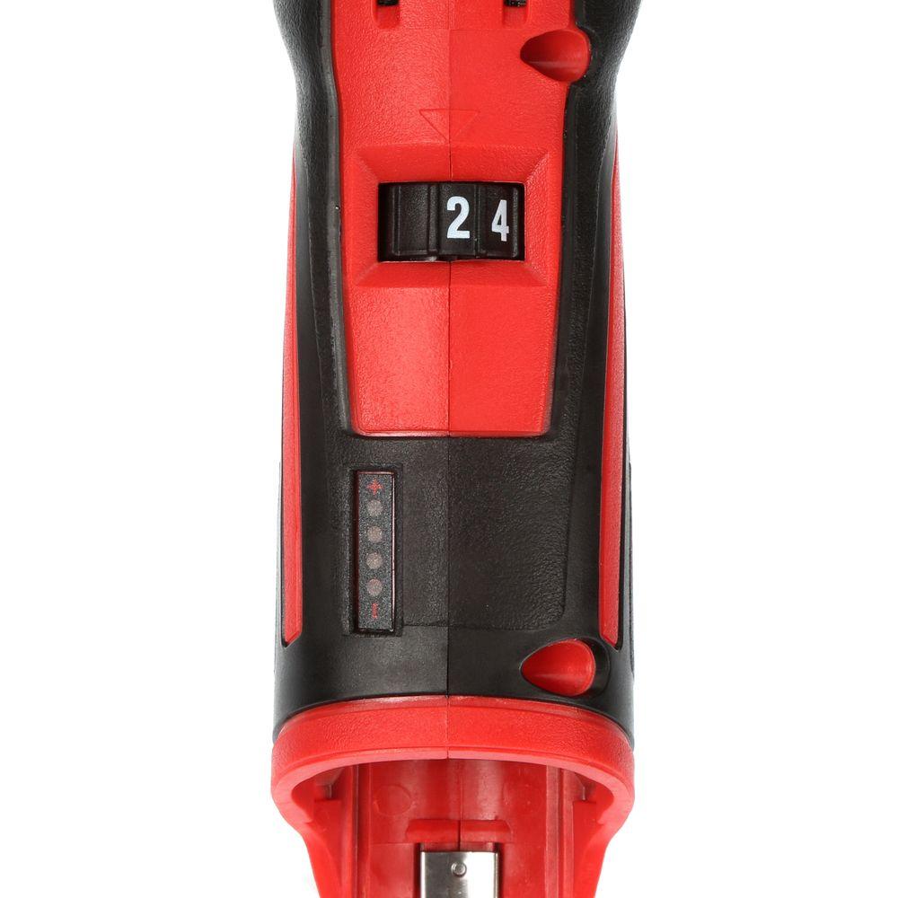 M12 12-Volt Lithium-Ion Cordless 3/8 in. Right Angle Drill Kit W/ Two 2.0 Ah Batteries, Charger & Tool Bag