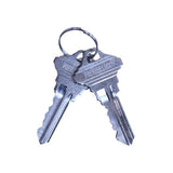 Heavy-Duty Satin Chrome Grade 2 Entry Door Lever Lock Set with 12 Keys Total (6-Pack Keyed Alike) - Super Arbor