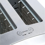 Compact 2-Slice Stainless Steel Toaster