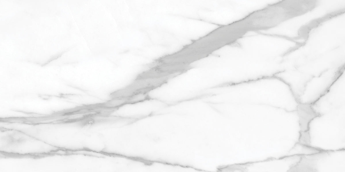 Satori Statuario Nuovo 12-in x 24-in Honed Porcelain Marble look Floor and Wall Tile product image