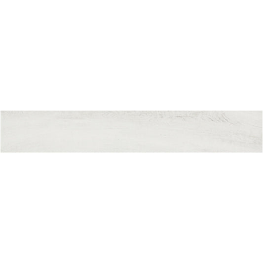 Daltile Core Fundamentals Platinum White 6-in x 36-in Matte Porcelain Wood look Floor and Wall Tile product image
