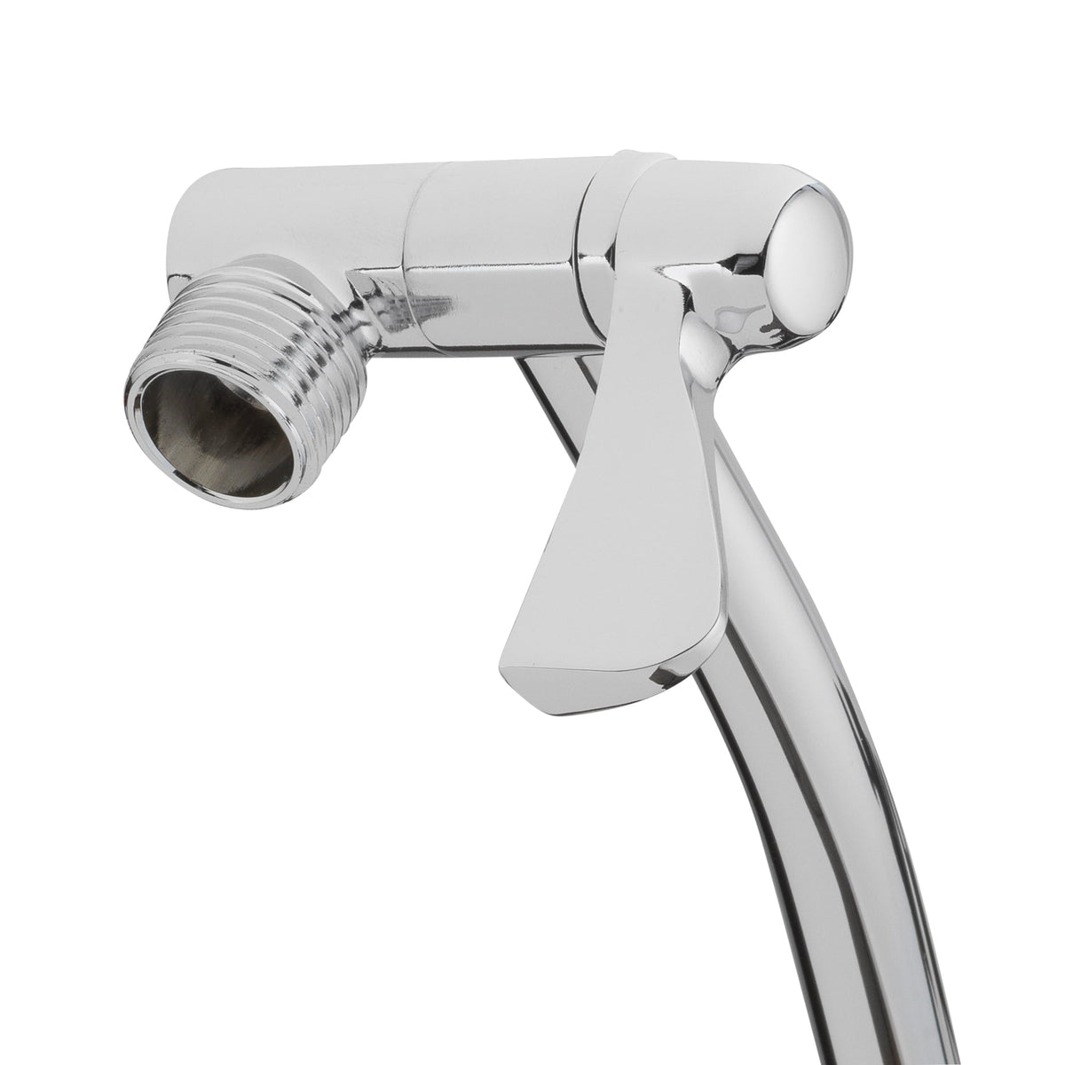 Valspar AquaSource 0.5-in Chrome Adjustable Shower Arm, 8.95-in Length