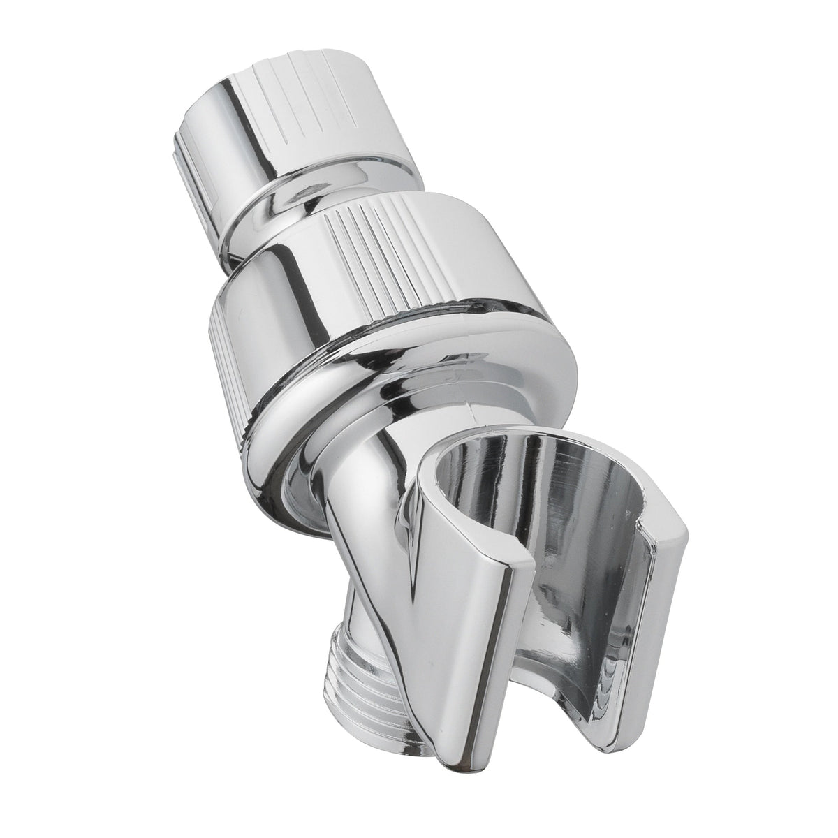 Project Source 0.5-in Chrome Universal Handheld Shower Holder, 3.5-in Length