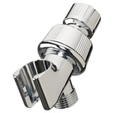 Project Source 0.5-in Chrome Universal Handheld Shower Holder, 3.5-in Length
